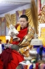 Yangsi Rinpoche with vase