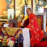 Rabjam Rinpoche Giving Reading Transmission