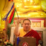 Rabjam Rinpoche During Long Life Wangs